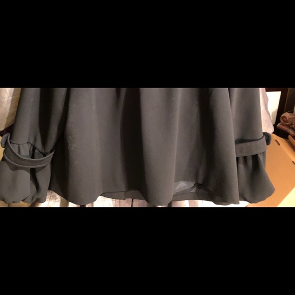 Ladies nygard black coat - Picture 4 of 8